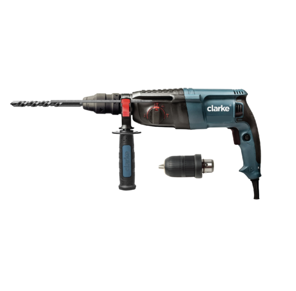 SDS Plus Rotary Hammer 26mm with Quick Chuck Model No. CLRH26DC